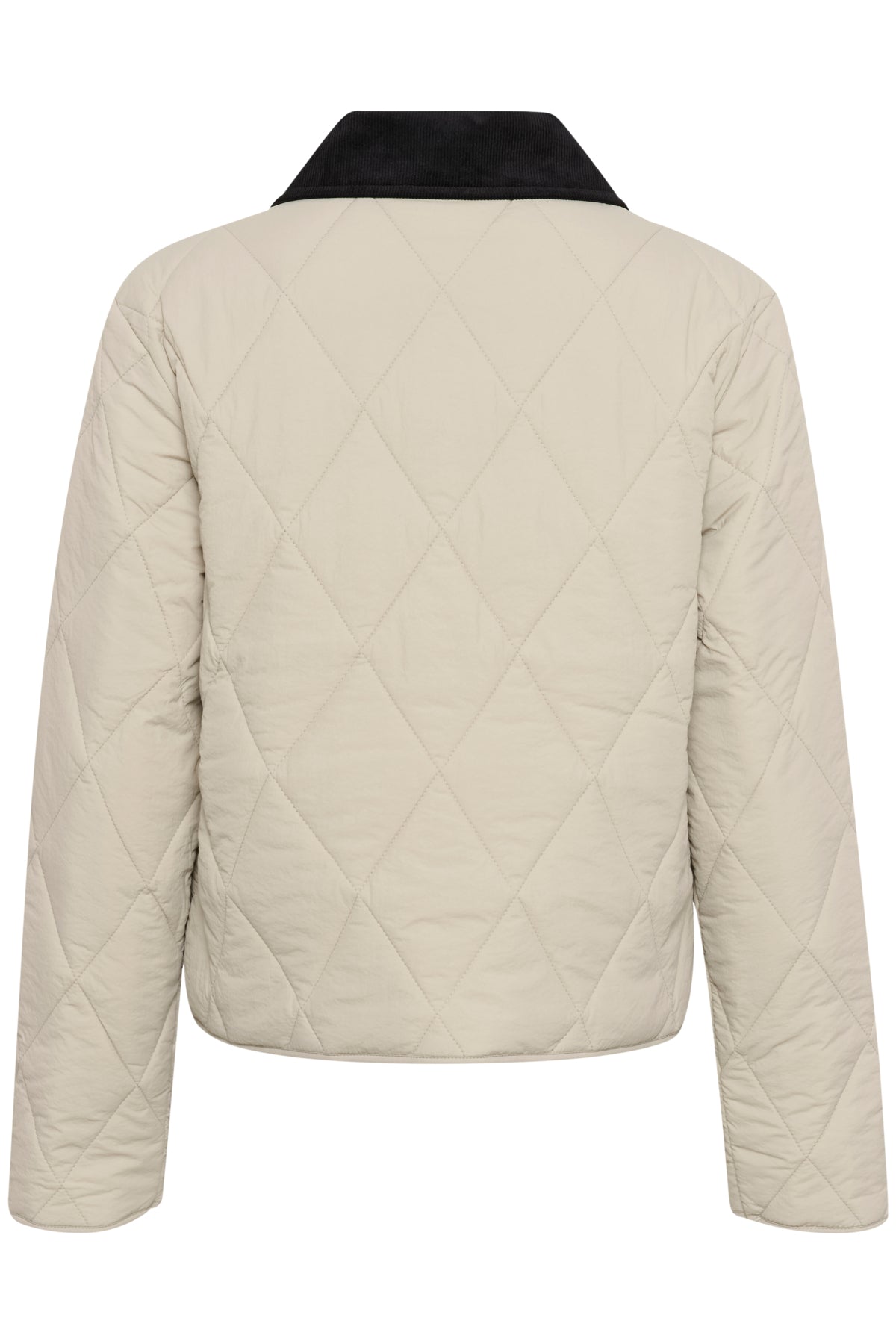 Kaffe Anneli Quitled Jacket Feather Gray