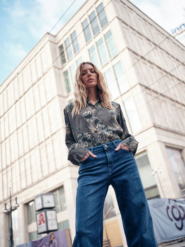 Mos Mosh Dara Hera Jeans Deep Blue