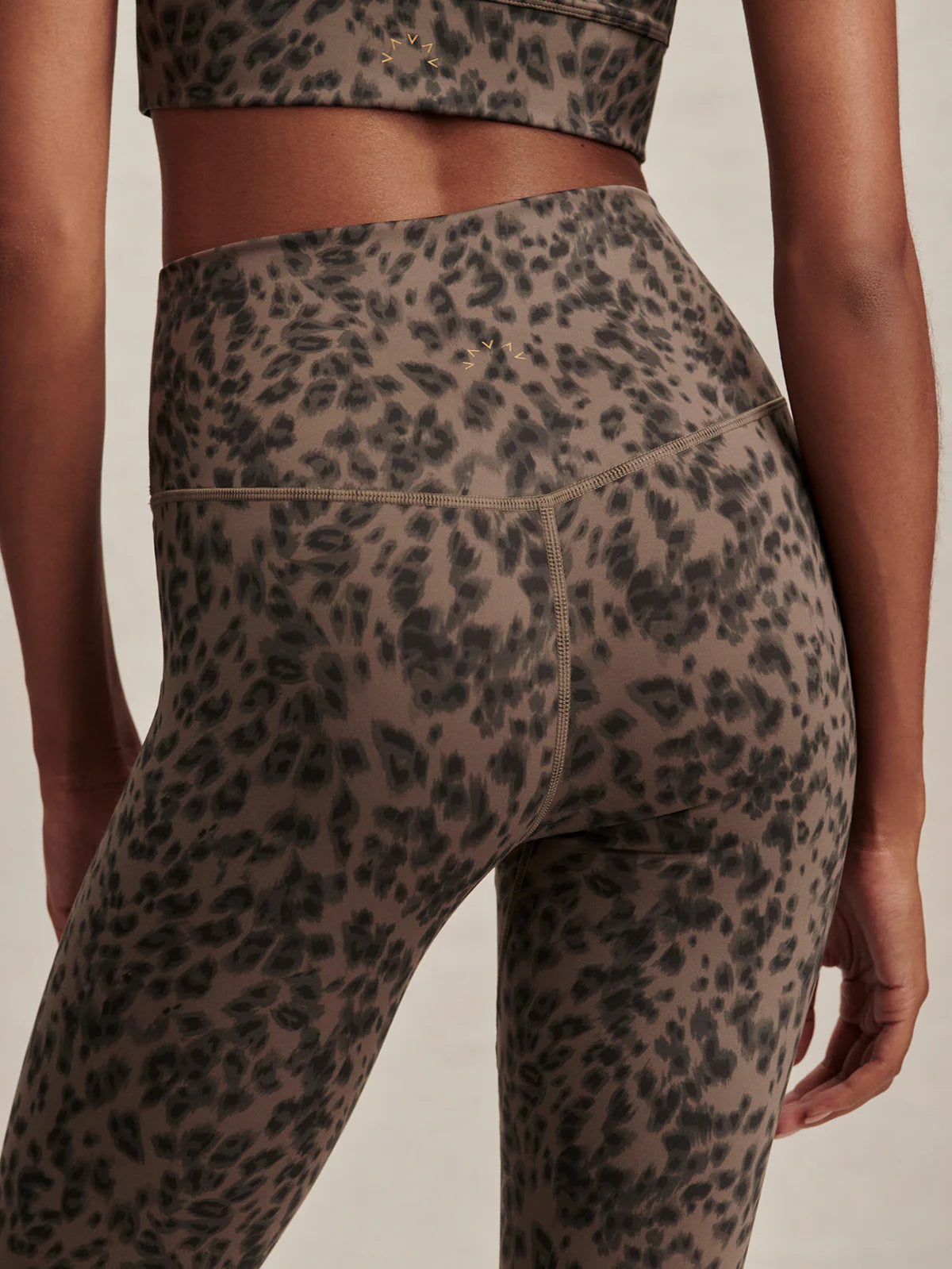 Varley FreeSoft High Rise Leggings Brown Cheetah 25
