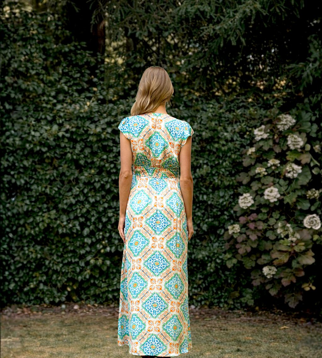 BRDR Caravan Printed Dress