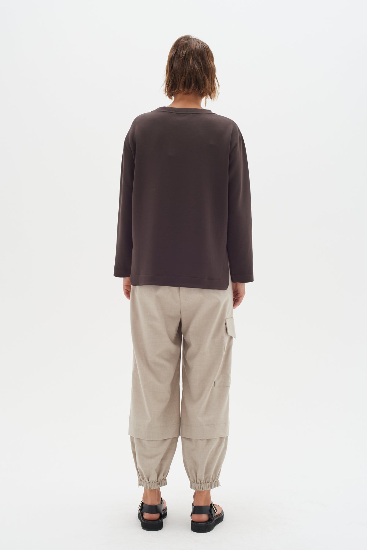 In Wear Gincent Crewneck Chocolate Brown