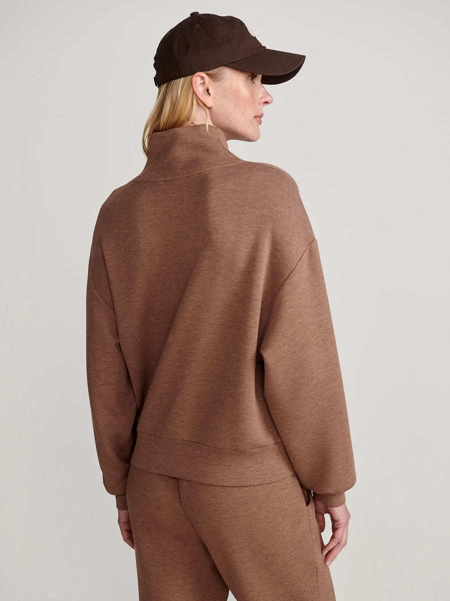 Varley Davidson Sweat Golden Bronze Marl