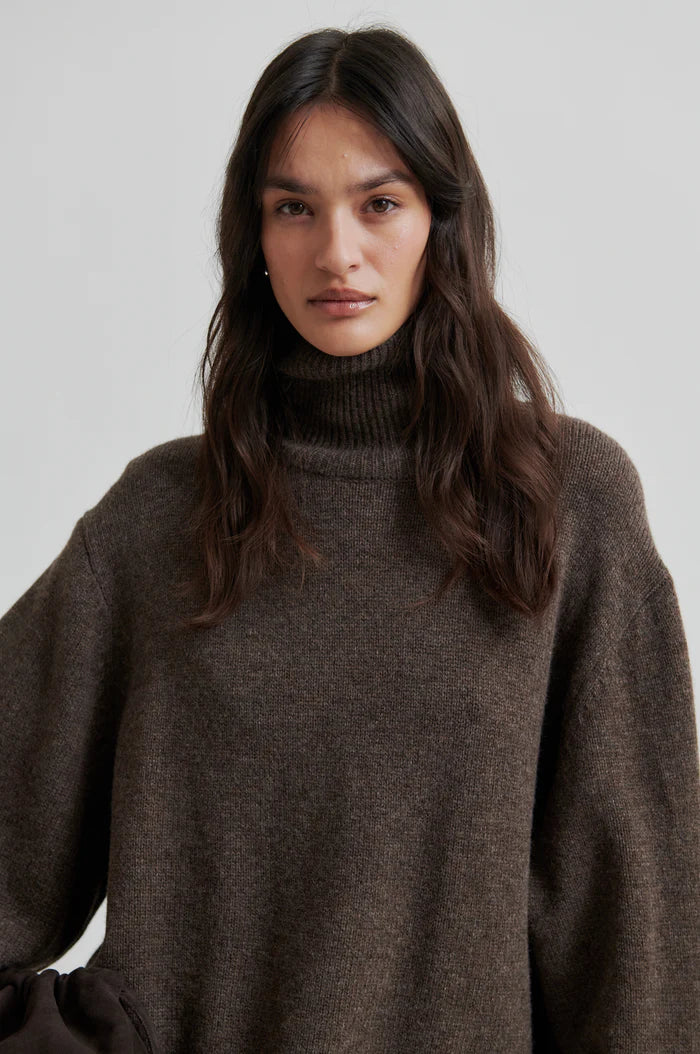 Second Female Alpha T Neck Knit Delicioso