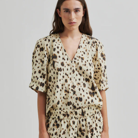 Second Female Leoni Blouse White Alyssum