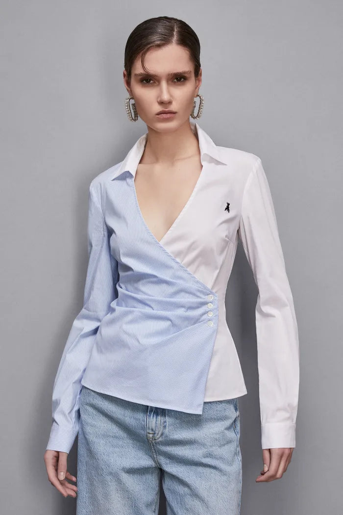 Patrizia Pepe Colour Block Shirt