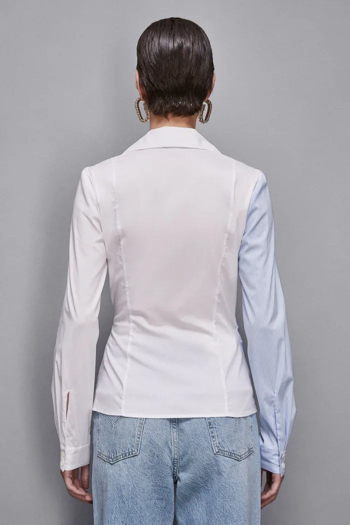 Patrizia Pepe Colour Block Shirt
