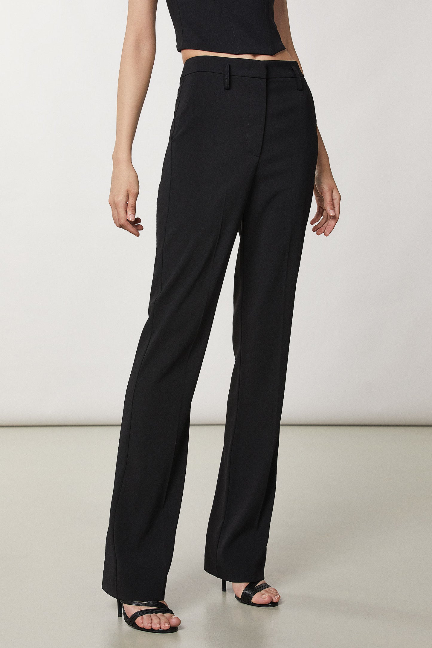 Patrizia Pepe Essential Crepe Pants