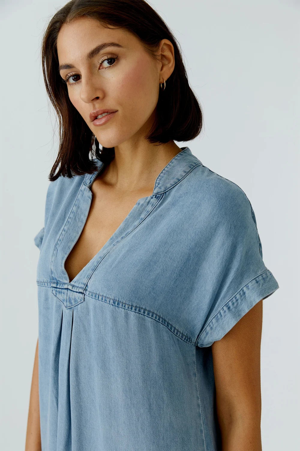 Oui Lyocell Denim Dress