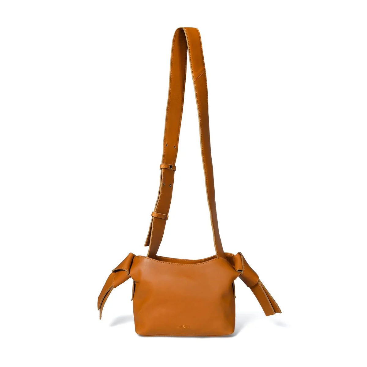 Bell & Fox ANISHA Bow Detail Crossbody in Caramel