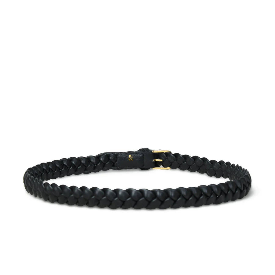 Bell & Fox Arya Woven Belt - Black