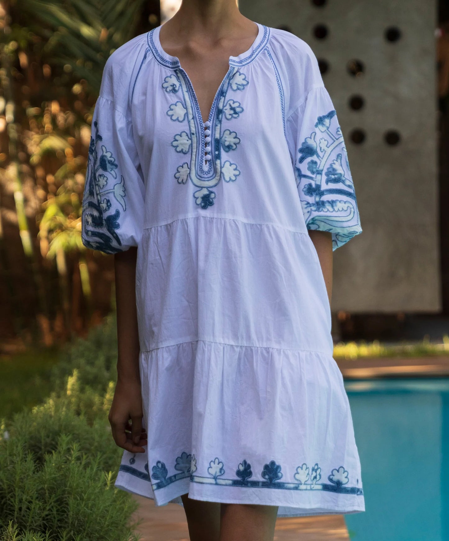 Rose and Rose Cypress Dress