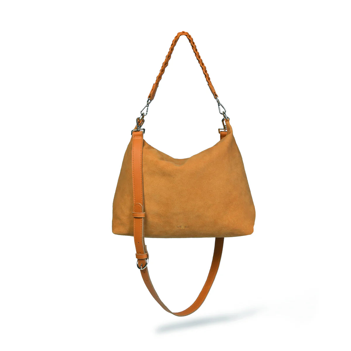 Bell & Fox Ettie Slouch Crossbody -Caramel suede