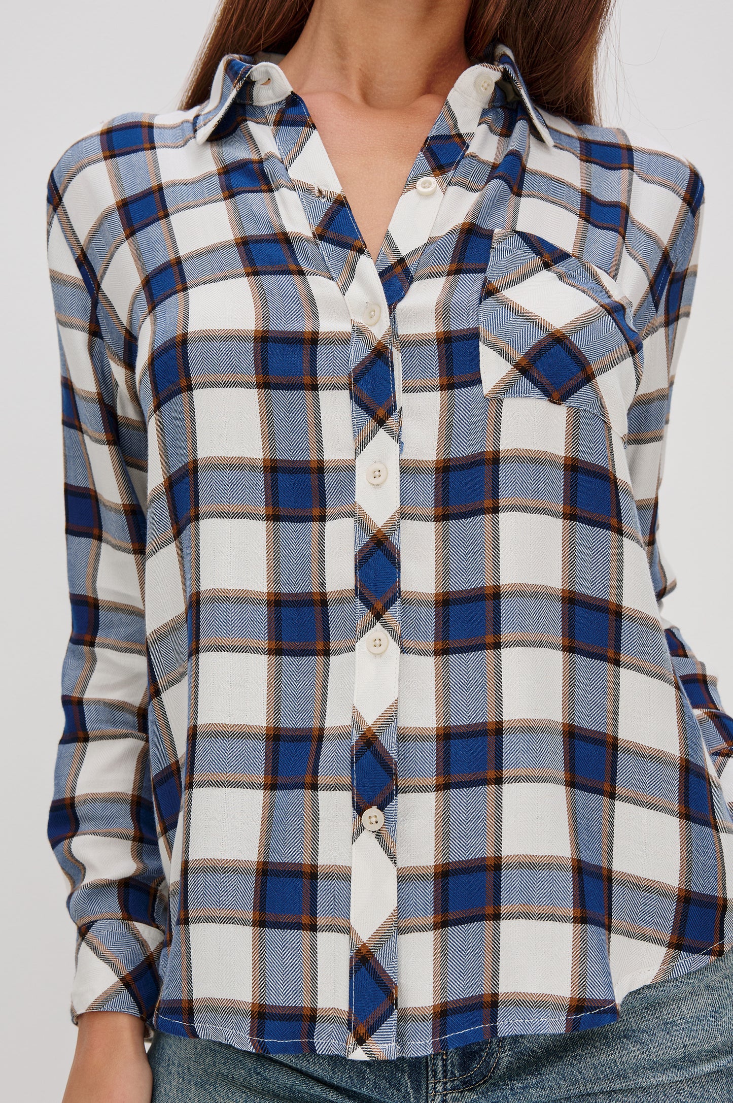 Rails Hunter Shirt Golden Cobalt