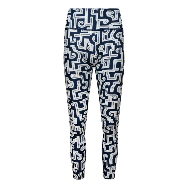 Heulog Active Tenby Leggings Maze Print