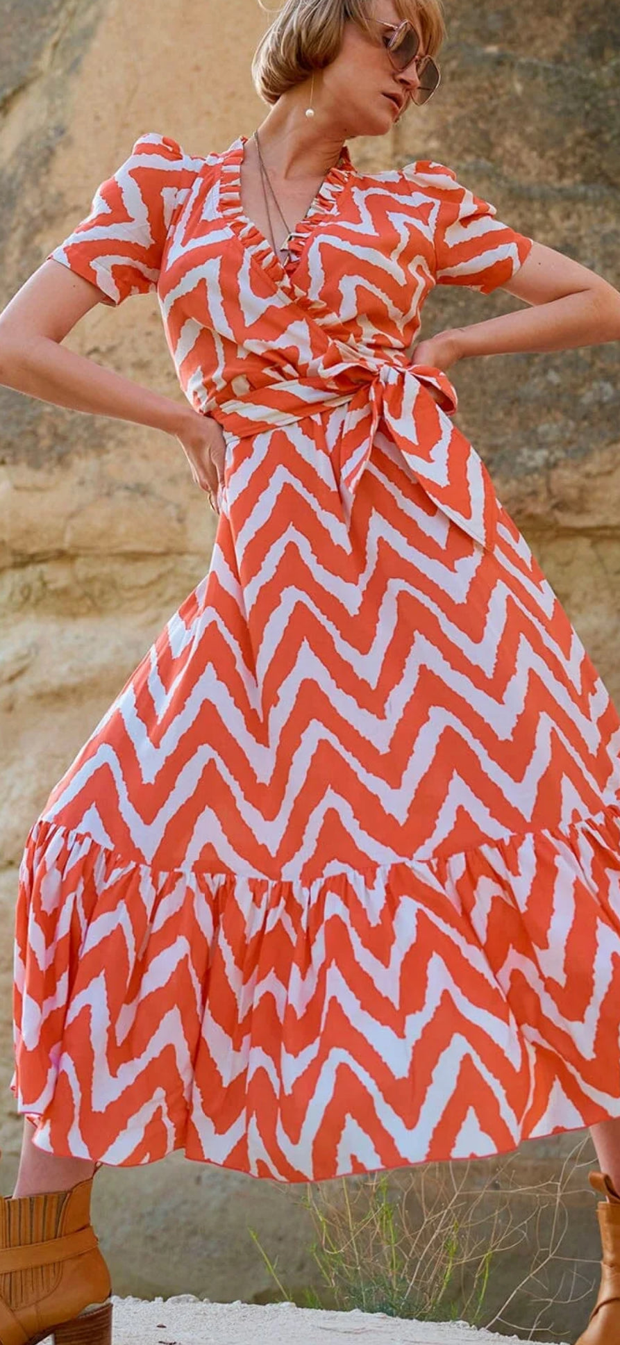 Feather and Find Akoko Dress
