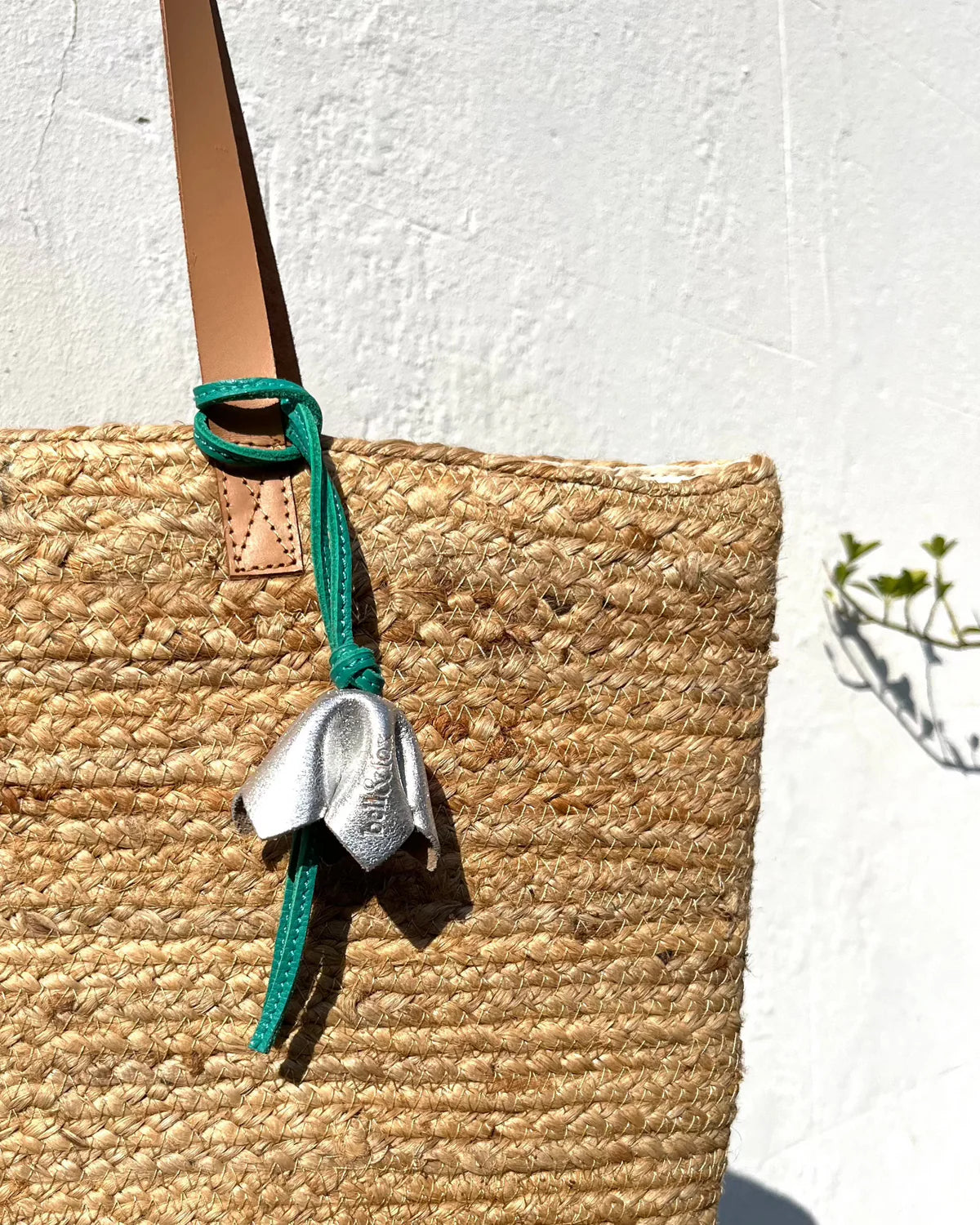 Bell & Fox Bloom Bag Charm - Silver