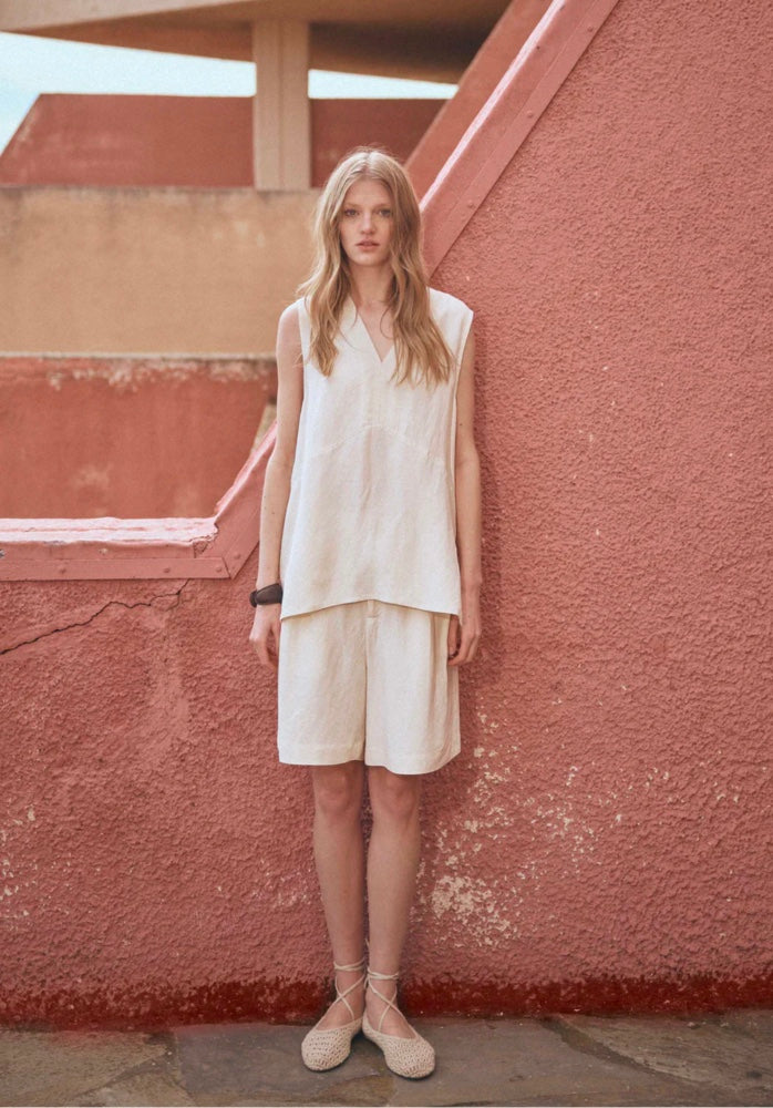 Milla Linen Blend Top