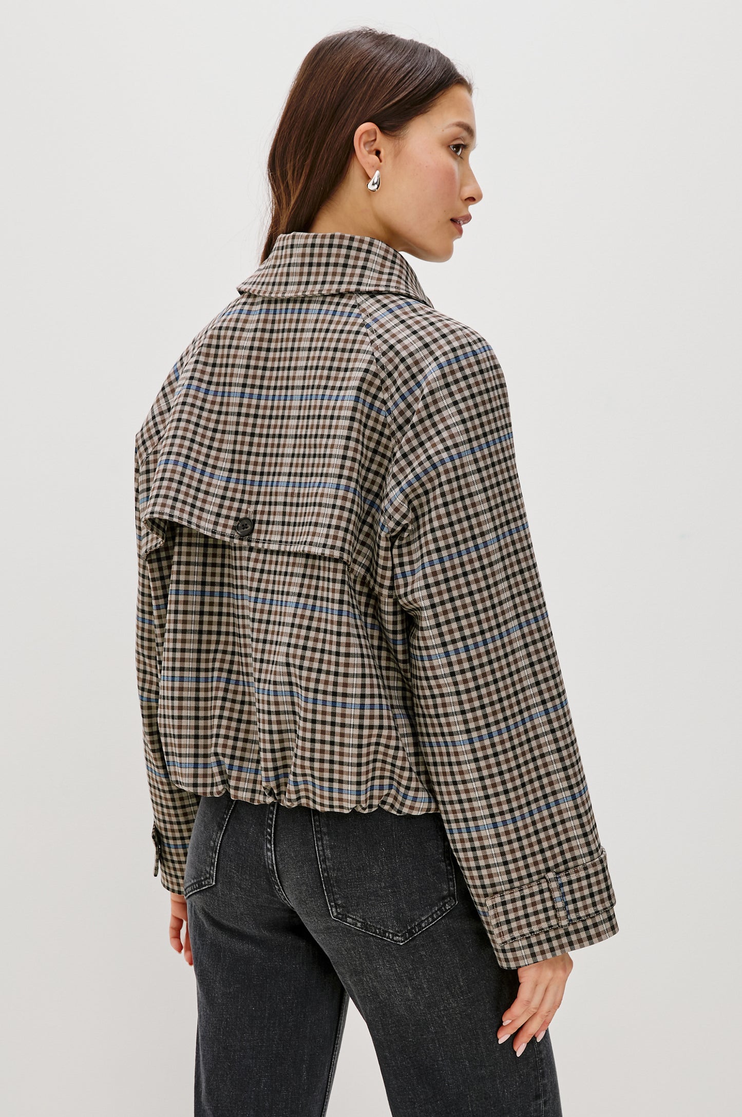 Rails Jett Trench - Mocha Check