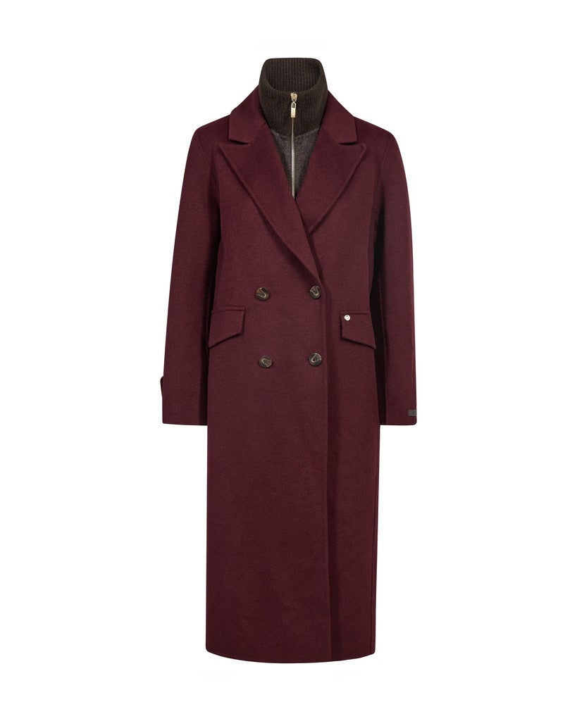 Mos Mosh Alva Loisa Mock Neck Coat