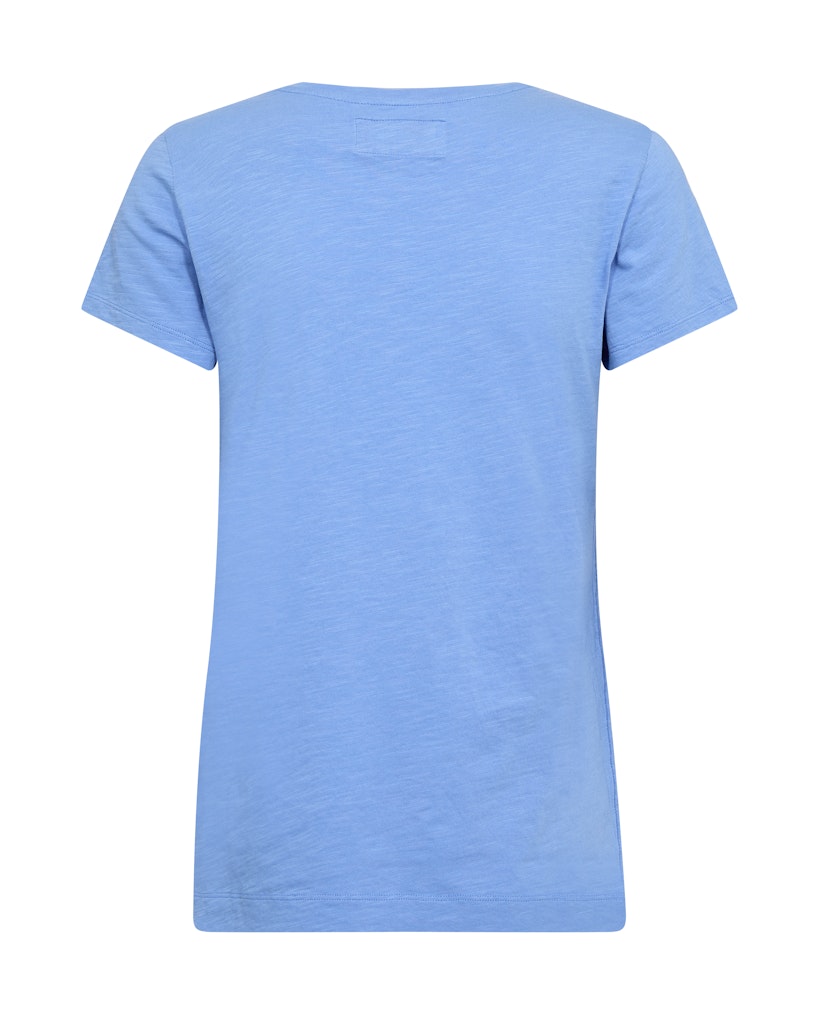 Mos Mosh Arden Organic Tee Ultra Marine