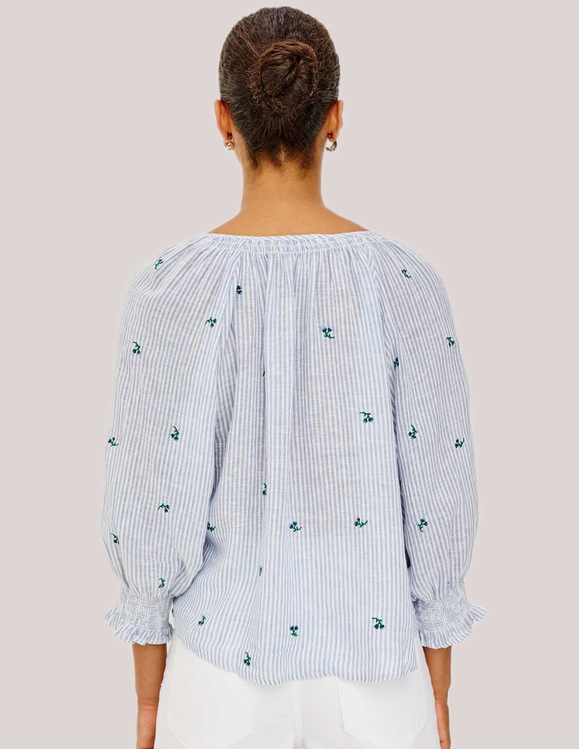 Rails Mariah Bluebell Stripe