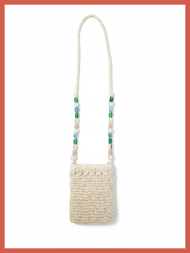 Billie Phone Bag - Natural