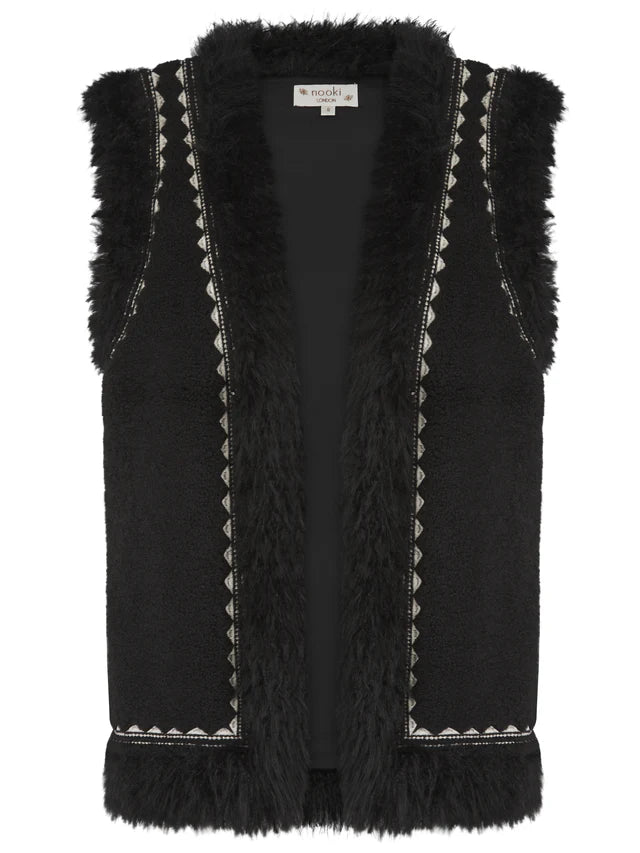 Nooki Dannika Gilet - black