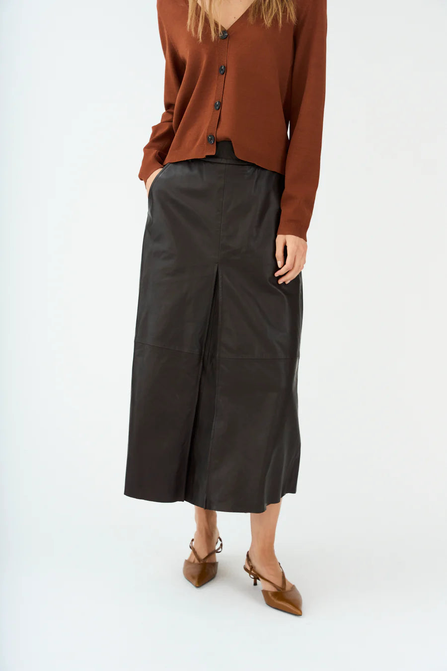 Pieszak Lanni Leather Skirt