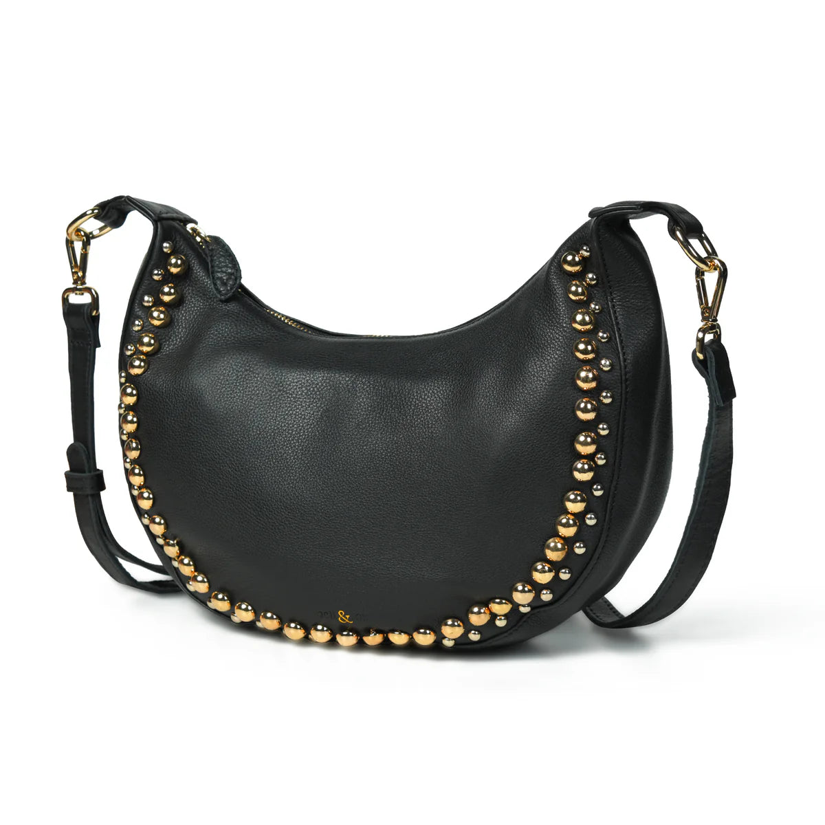 Bell & Fox Robyn Studded Crossbody Black