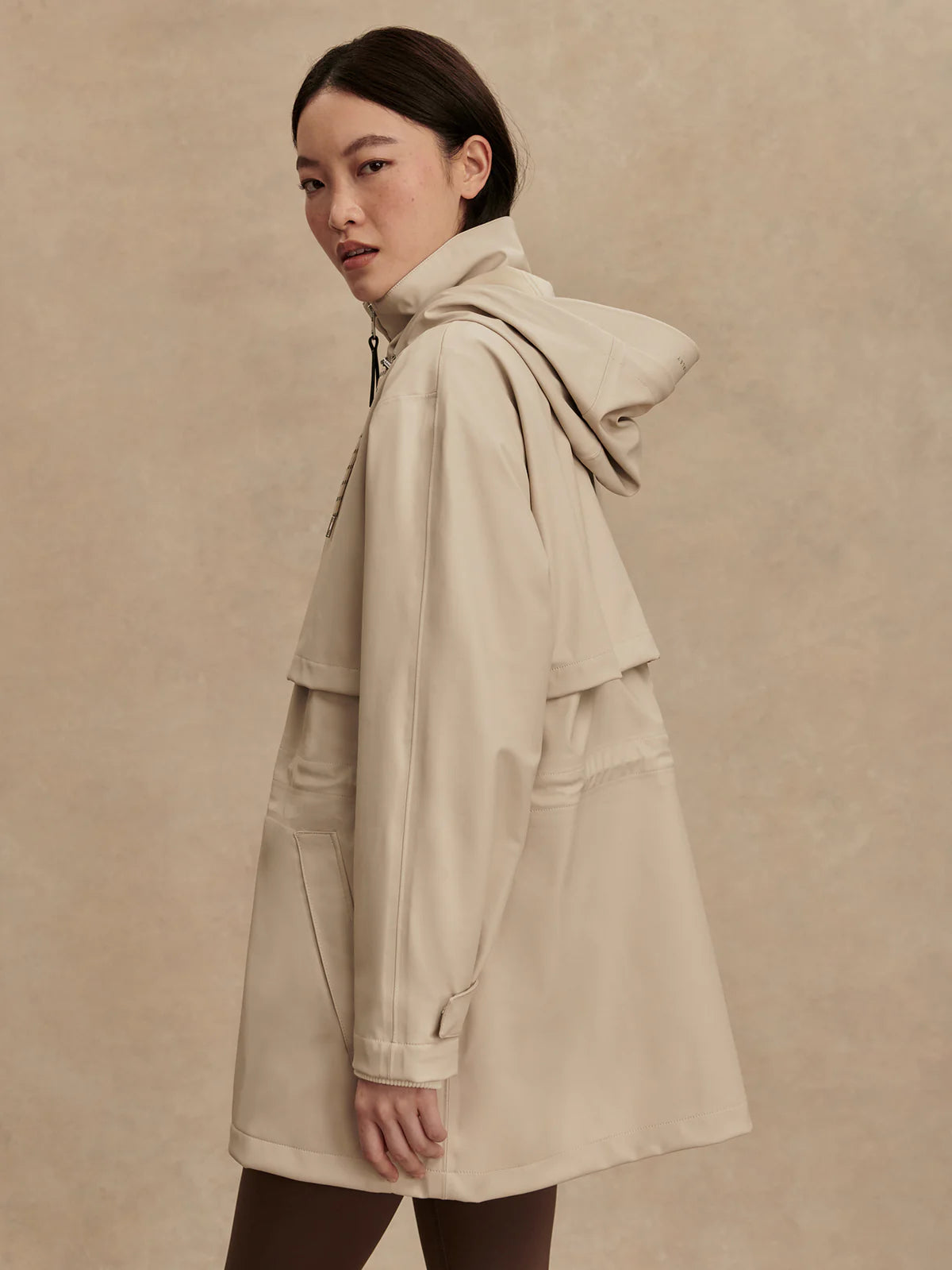 Varley Alyssa Rain Jacket Silver Lining