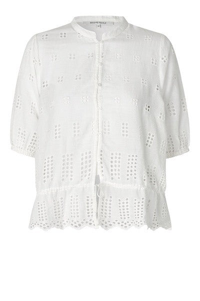 Second Female Elenore Shirt White
