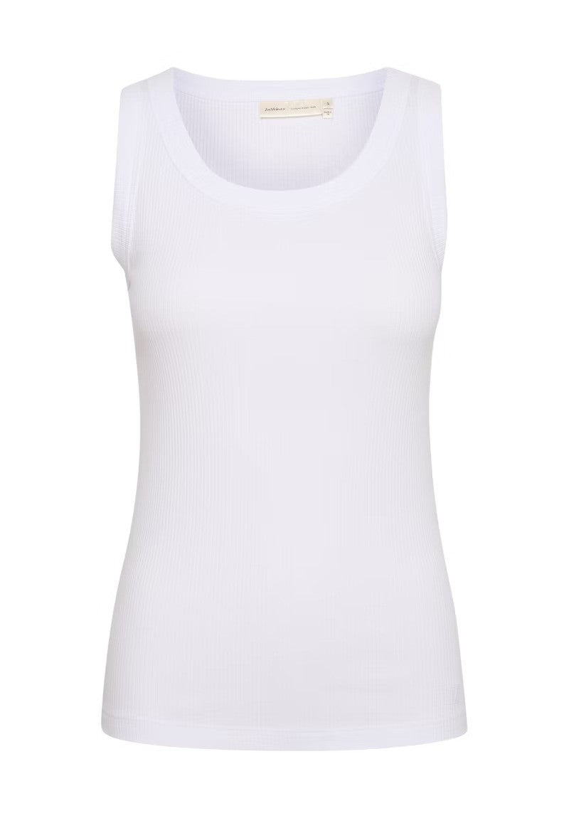 In Wear Dagna Tank - Pure White
