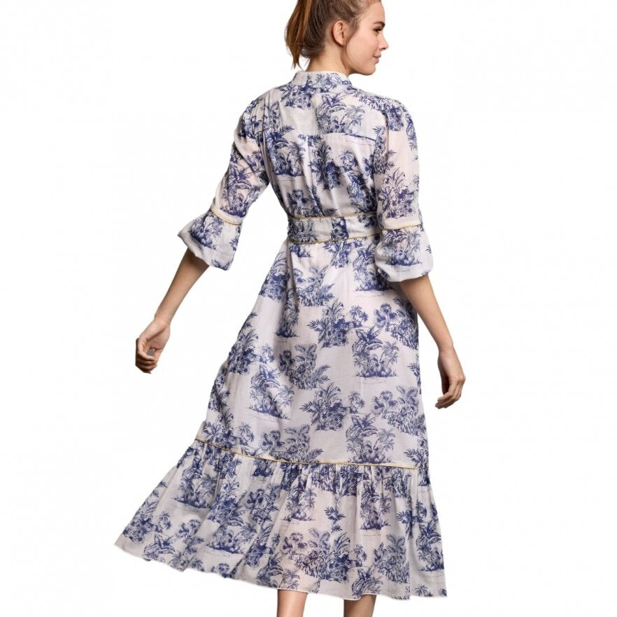 Iconique Cupra 3/4 Sleeve Dress