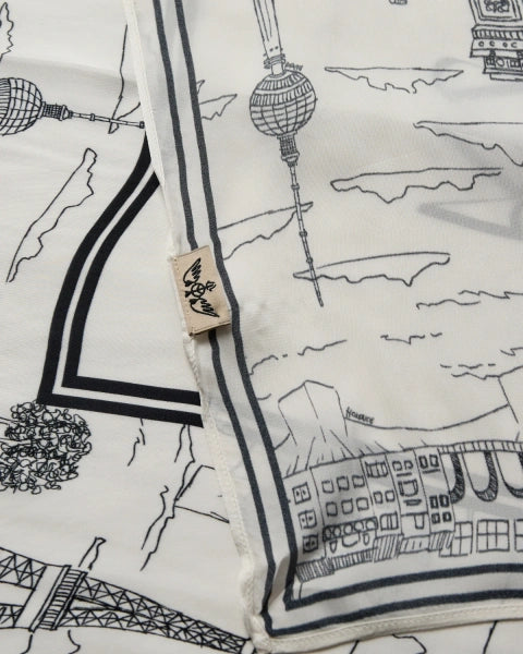 Mos Mosh Tale Scarf Black