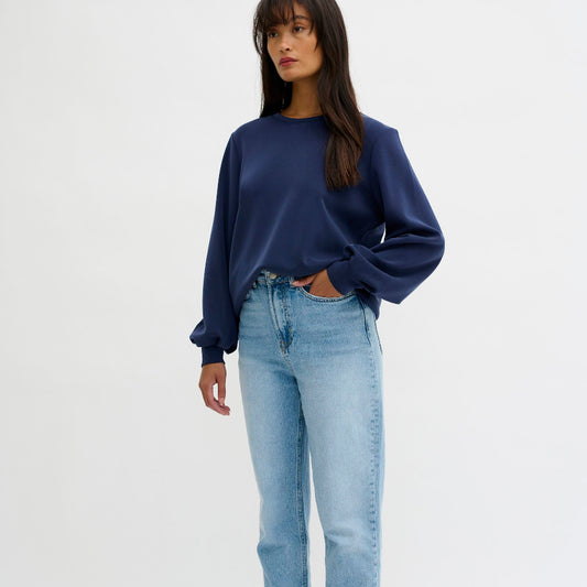 My Essential Wardrobe Sweat Blouse Total Eclipse