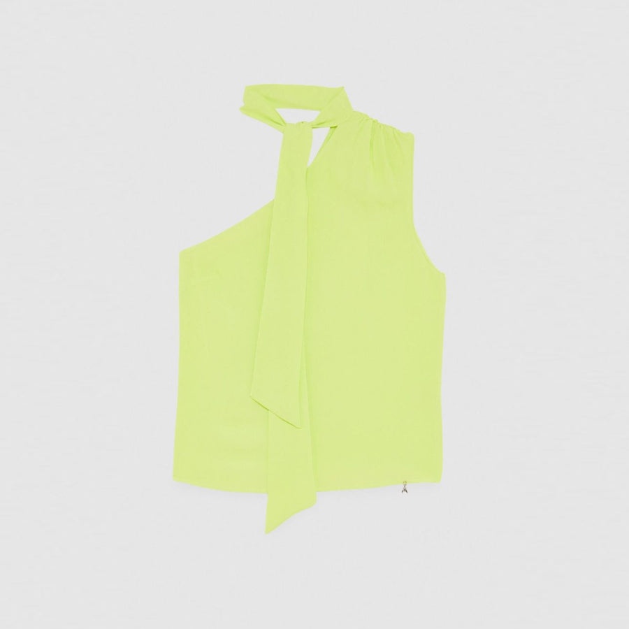 Patrizia Pepe Acid Lemon Sash Top
