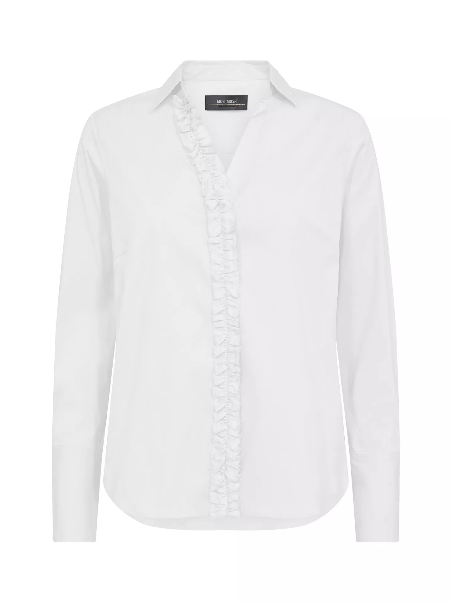 Mos Mosh Sybel Satin Shirt White