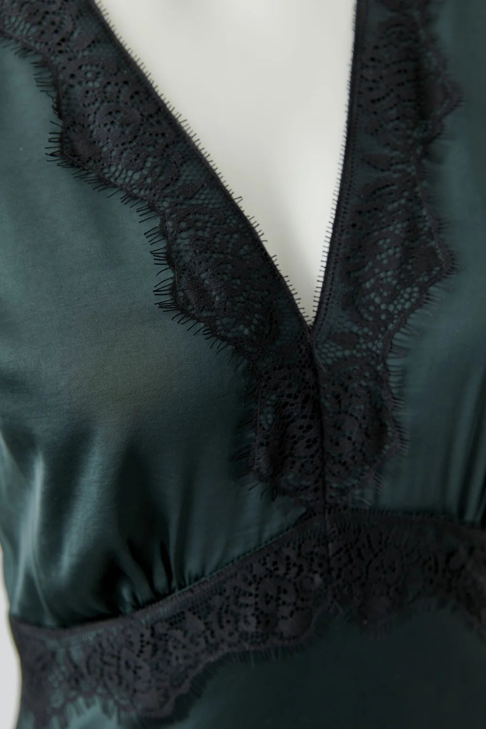 Oui Satin Bia Cut Dress