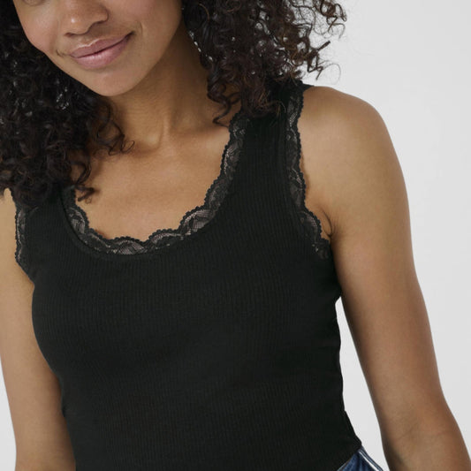 Kaffe Omi Top Black