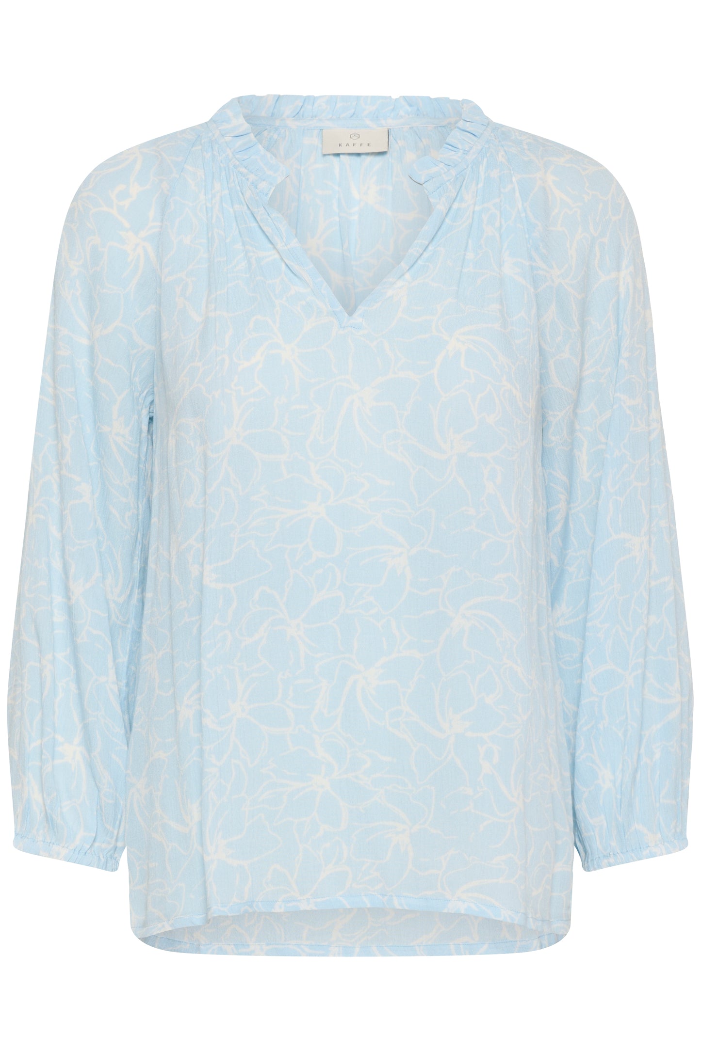 Kaffe Tine Amber Blouse Nantucket Breeze