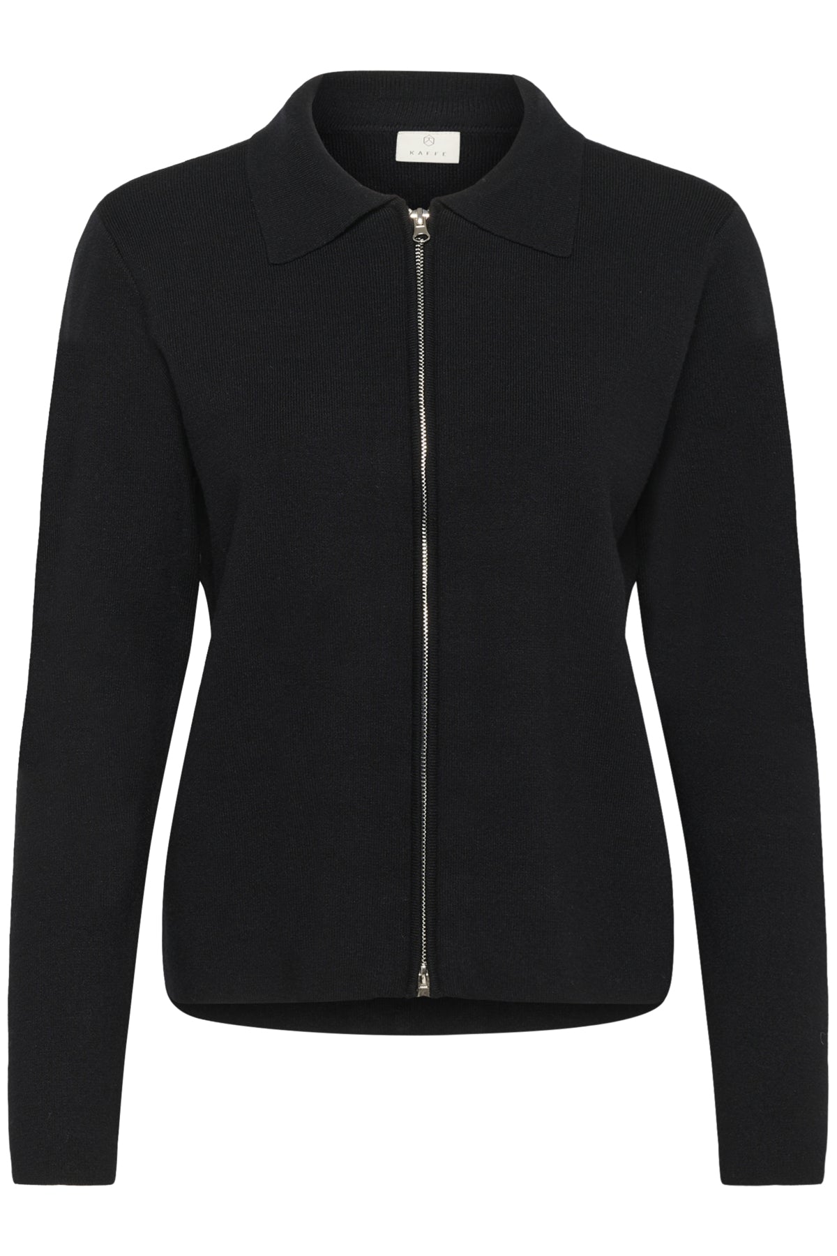 Kaffe Visja Polo Cardigan Black