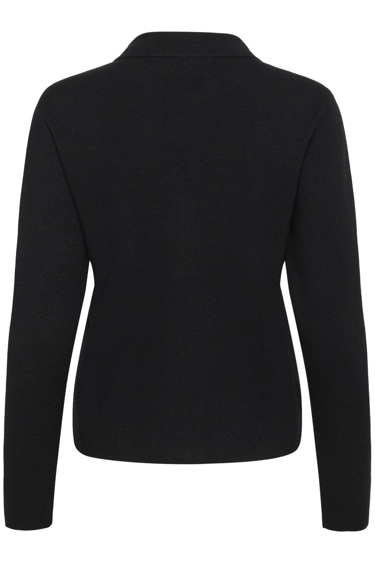 Kaffe Visja Polo Cardigan Black