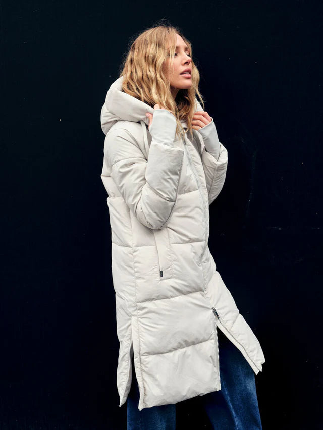 Mos Mosh Ollie Terma Long Coat Glacier Gray