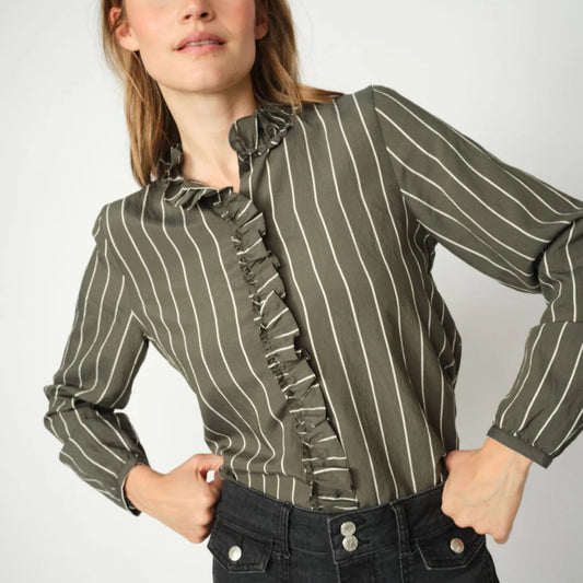 Mos Mosh billy stripe shirt
