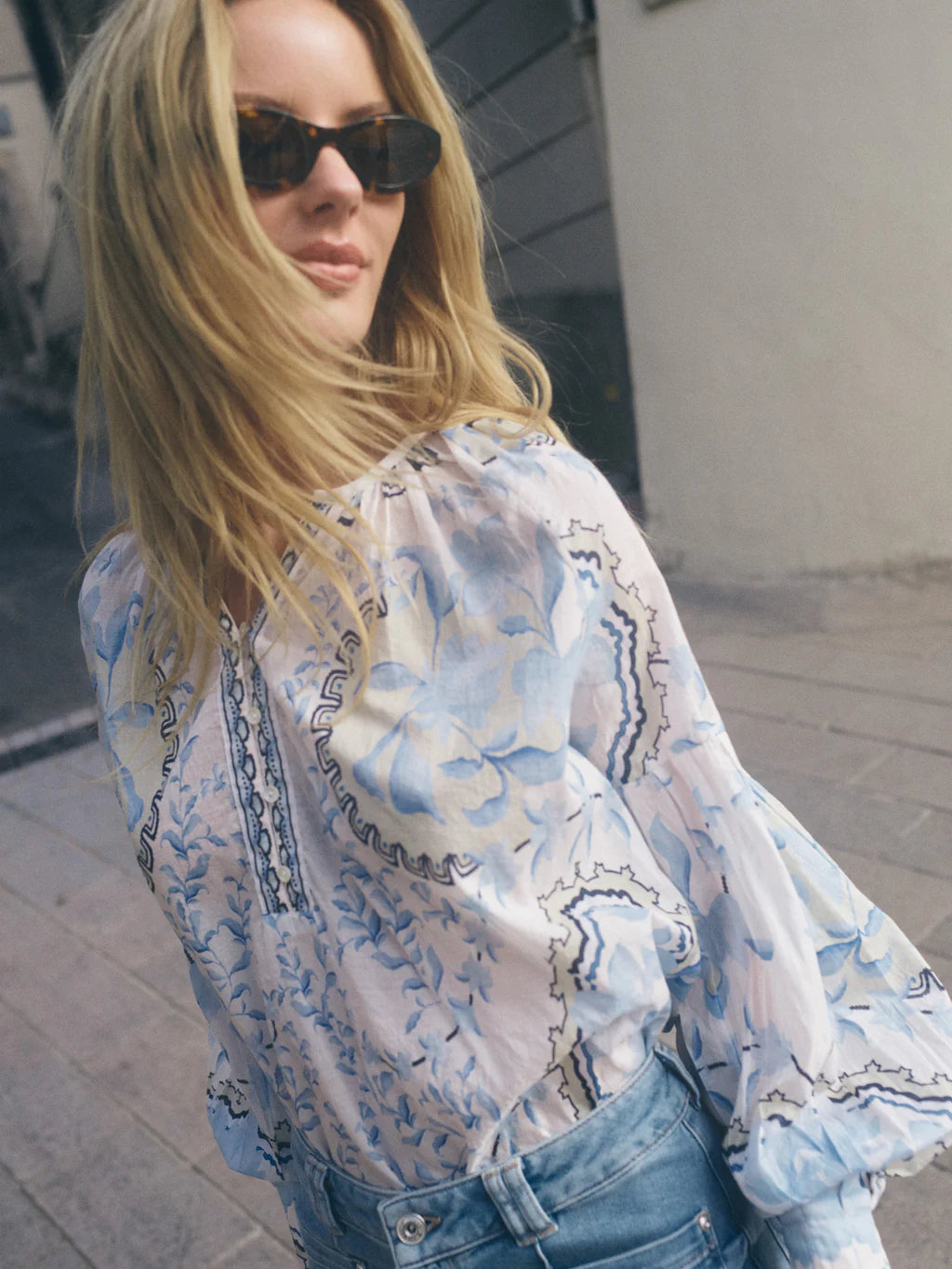 Mos Mosh Wylde Orchid Blouse