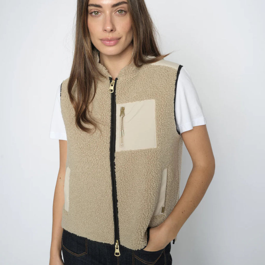 Mos Mosh Rowe Eli Teddy Vest