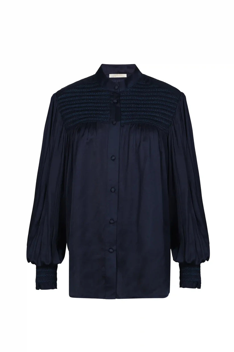 BRDR Melaine Shirt Dark Navy