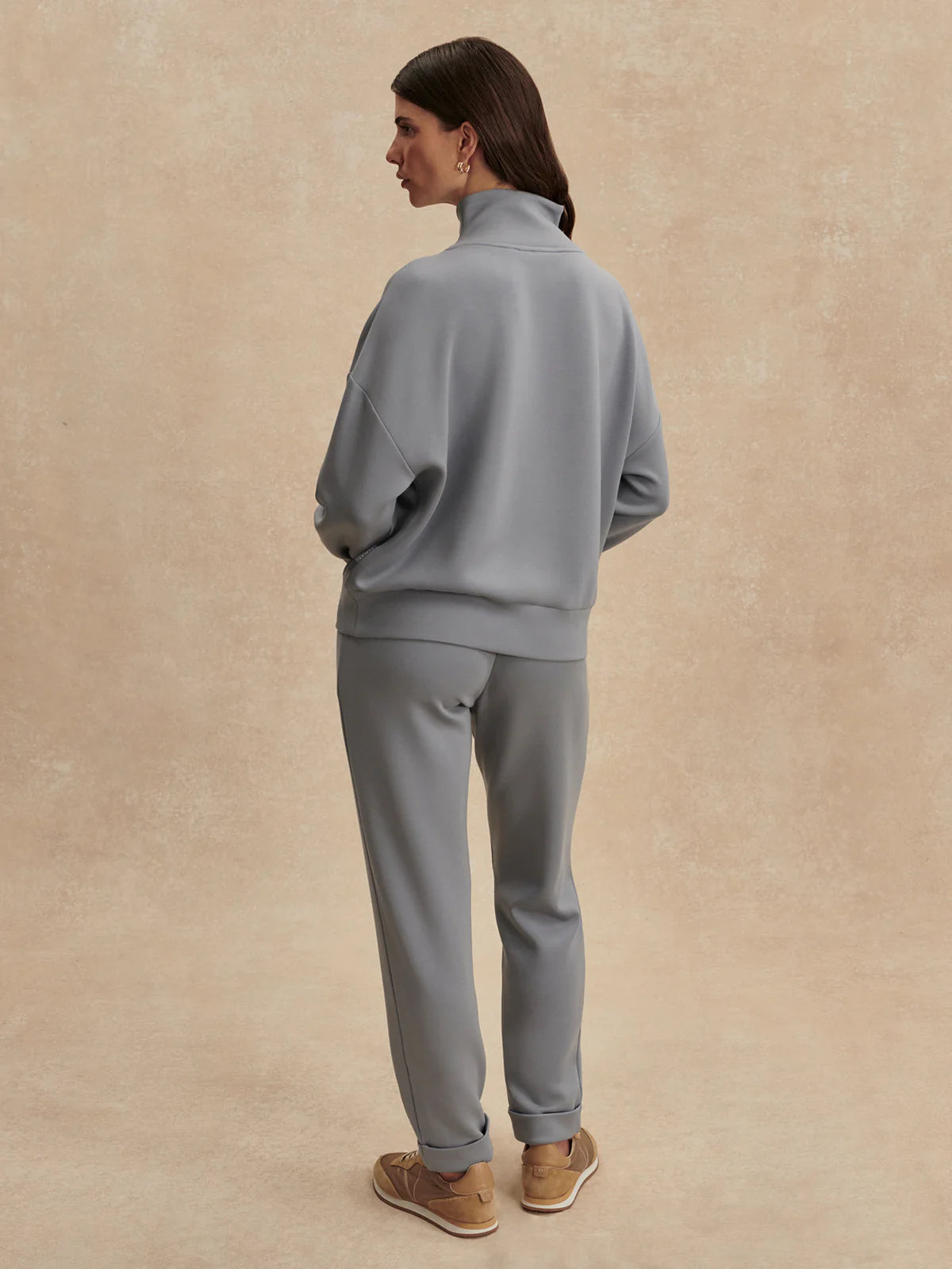 Hawley Half Zip Wind Blue