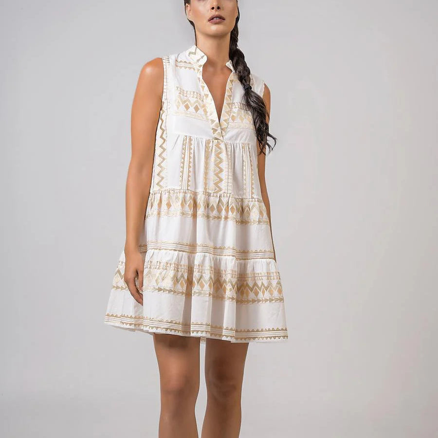 Aether concept sleeveless dress