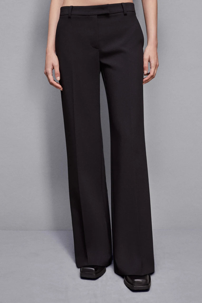 Patrizia Pepe Black Twill Pants